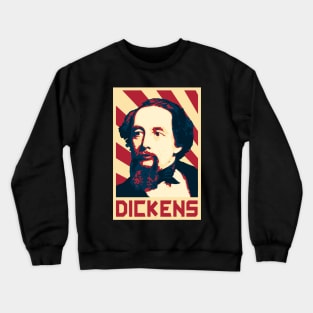 Charles Dickens Retro propaganda Crewneck Sweatshirt